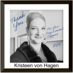 Kristeen von Hagen Album: Thank You For Your Very Limited Support